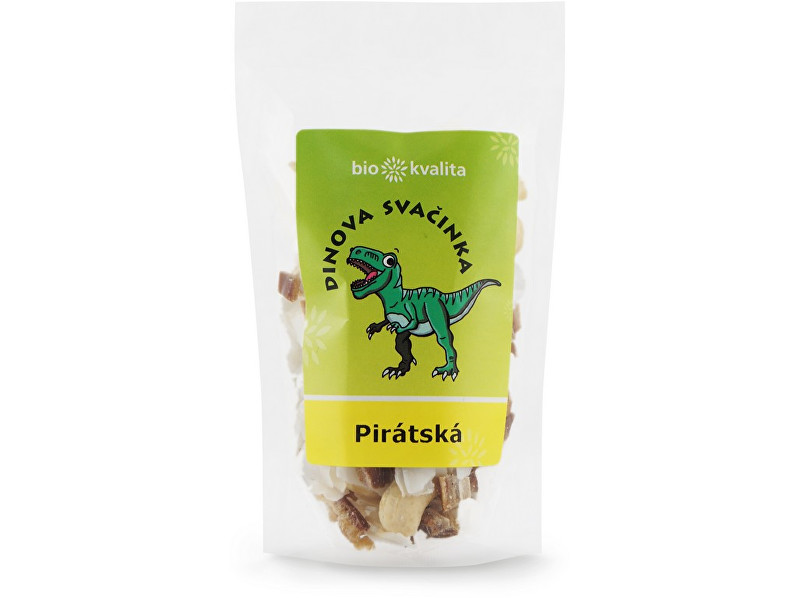 Zobrazit detail výrobku Bio Nebio Bio Dinova svačinka pirátská 60g Zobrazit detail výrobku Bio Nebio Bio Dinova svačinka pirátská 60g
