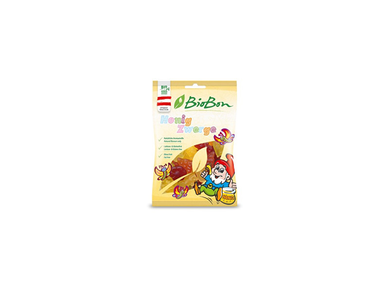 bio bon Bio gumové bonbony medoví trpaslíci 85g