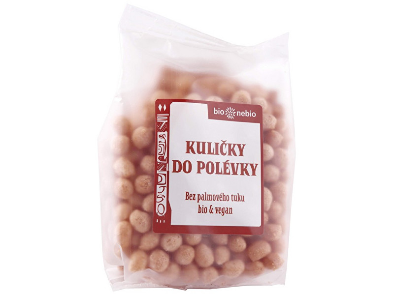 Bio nebio s. r. o. Bio kuličky do polévky 130g