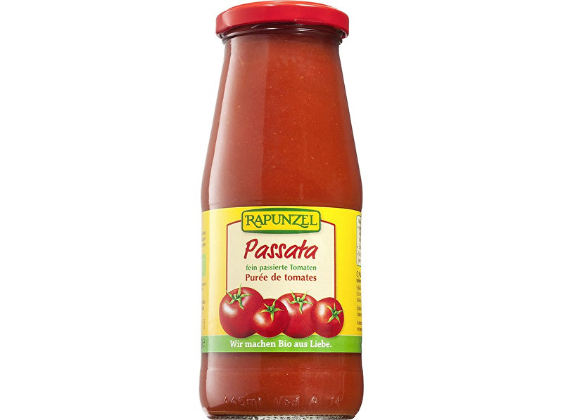 Rapunzel Bio passata drcená rajčata 410g