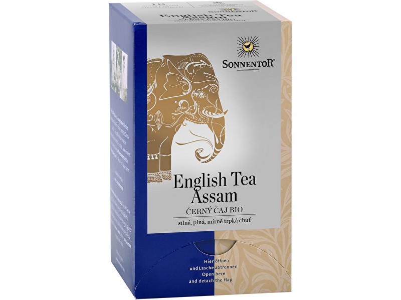 Zobrazit detail výrobku Sonnentor Bio Černý čaj English Tea Assam 36g Zobrazit detail výrobku Sonnentor Bio Černý čaj English Tea Assam 36g