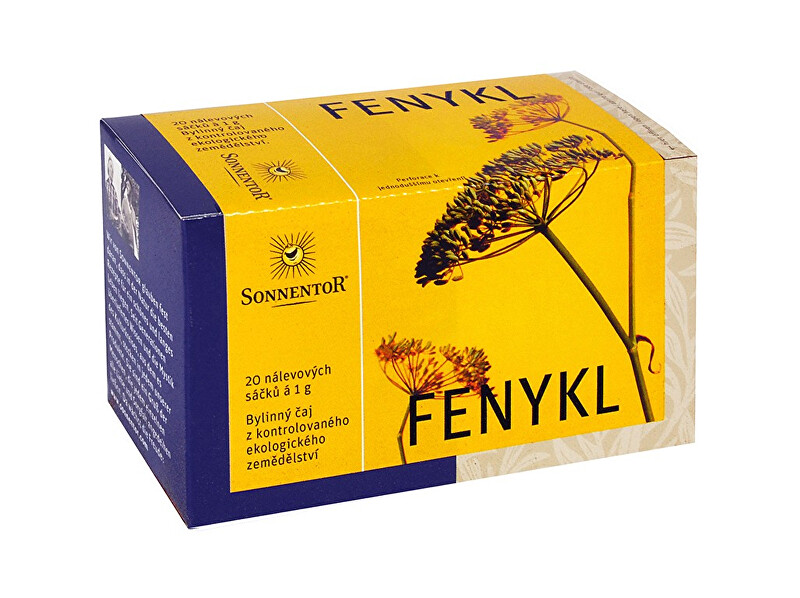 Zobrazit detail výrobku Sonnentor Bio Fenykl porcovaný 20g Zobrazit detail výrobku Sonnentor Bio Fenykl porcovaný 20g