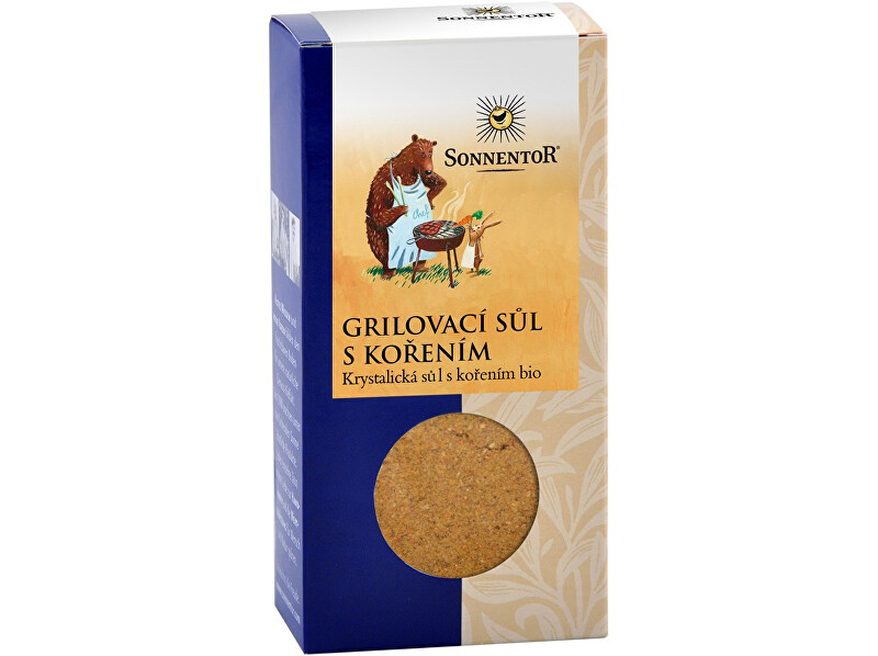 Sonnentor Bio Grilovací sůl s kořením mletá 100g