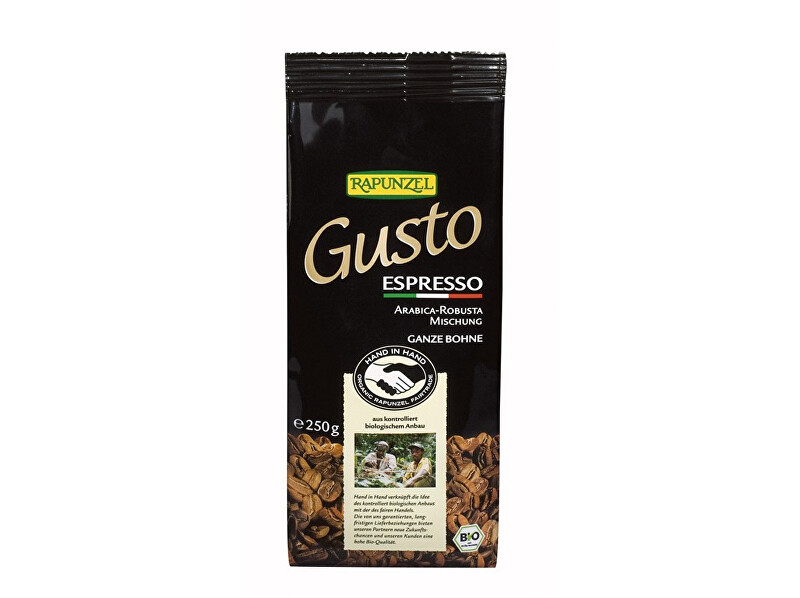 Rapunzel Bio Gusto Café Espresso zrnková 250g