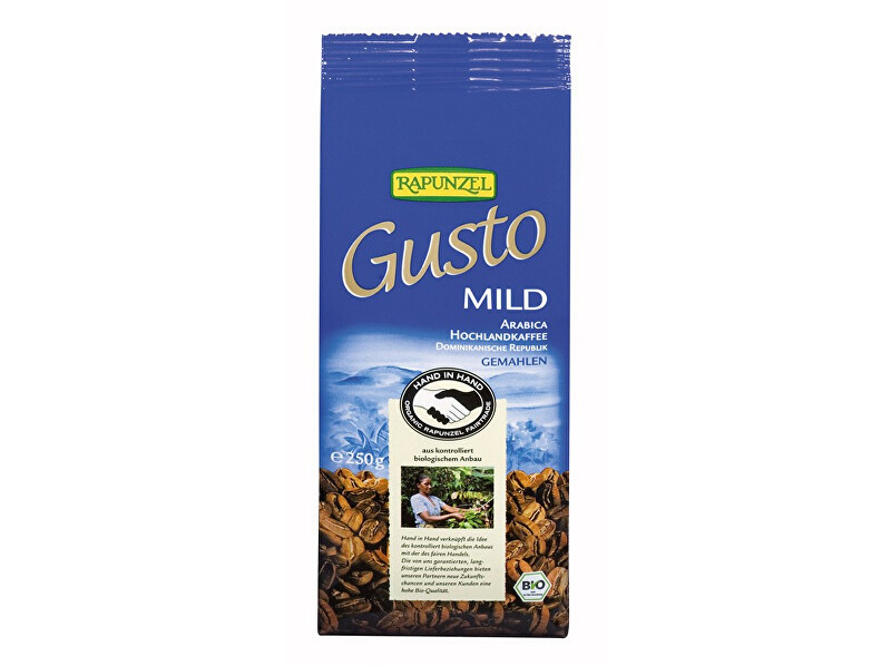 Rapunzel Bio Gusto Café Mild mletá 250g