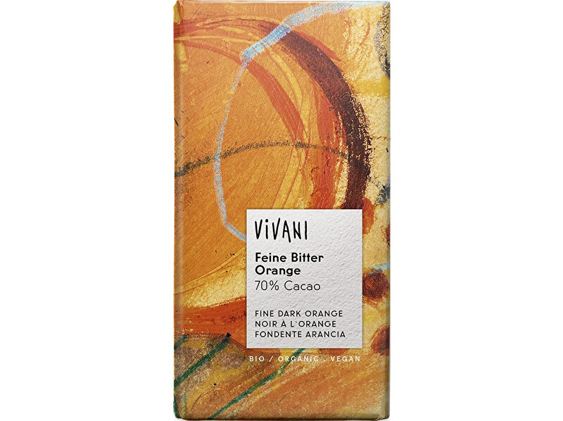 Zobrazit detail výrobku VIVANI Bio Hořká čokoláda 70% pomerančová 100g Zobrazit detail výrobku VIVANI Bio Hořká čokoláda 70% pomerančová 100g
