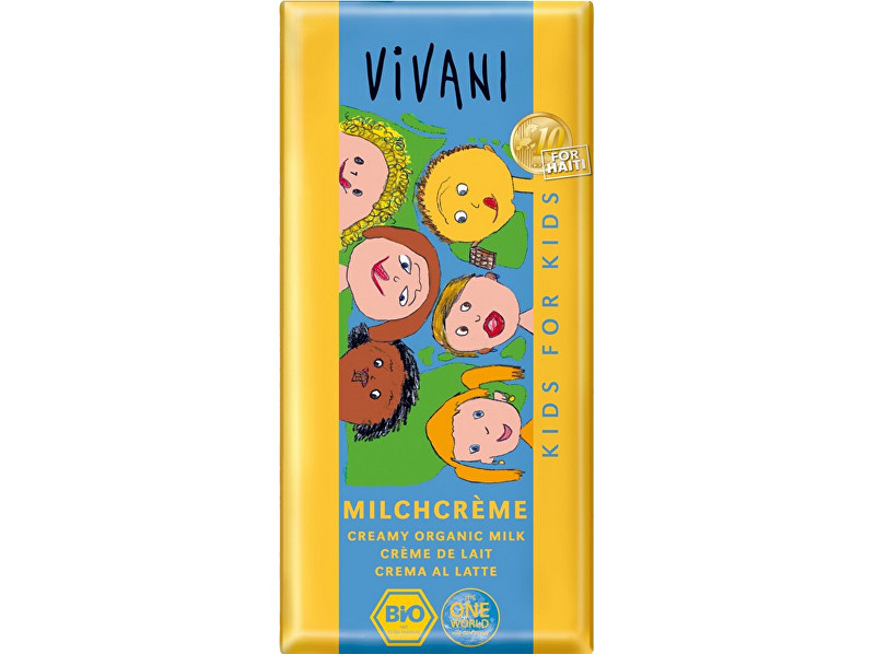 Zobrazit detail výrobku VIVANI Bio Kids čokoláda mléčná s náplní 100g Zobrazit detail výrobku VIVANI Bio Kids čokoláda mléčná s náplní 100g