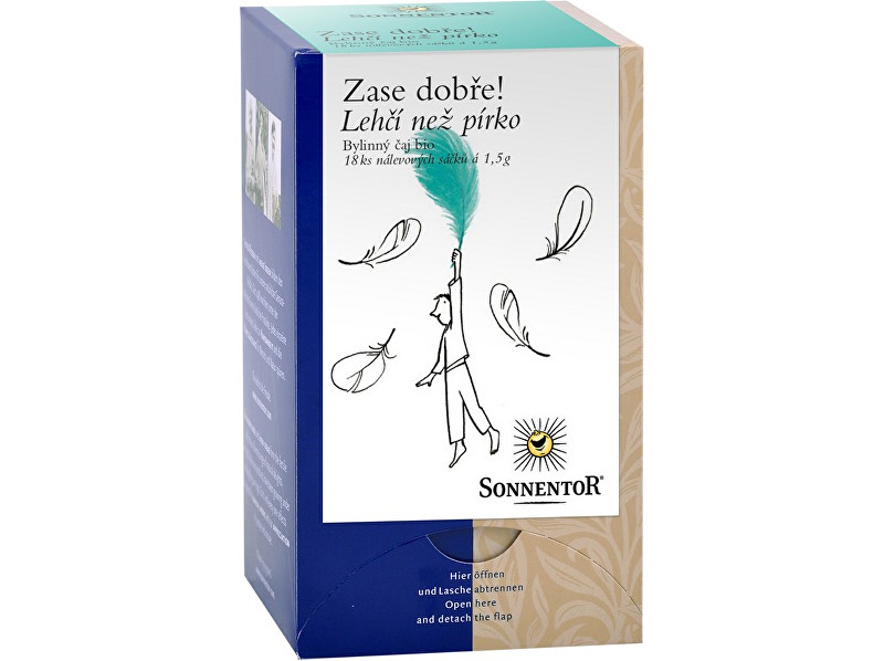 Zobrazit detail výrobku Sonnentor Bio Lehčí než pírko 27 g dvoukomorový Zobrazit detail výrobku Sonnentor Bio Lehčí než pírko 27 g dvoukomorový