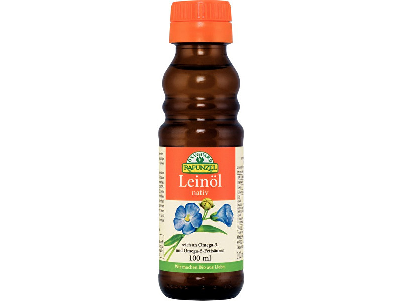 Rapunzel Bio lněný olej lisovaný za studena 100ml