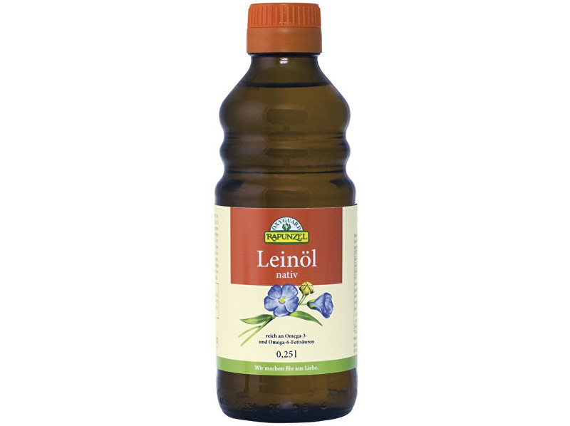 Rapunzel Bio lněný olej lisovaný za studena 250ml