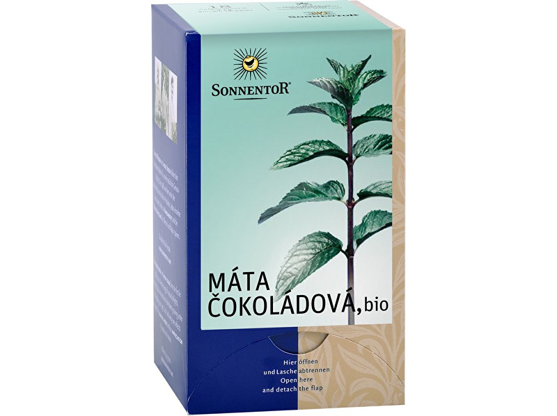 Zobrazit detail výrobku Sonnentor Bio Máta čokoládová porcovaná 18g Zobrazit detail výrobku Sonnentor Bio Máta čokoládová porcovaná 18g
