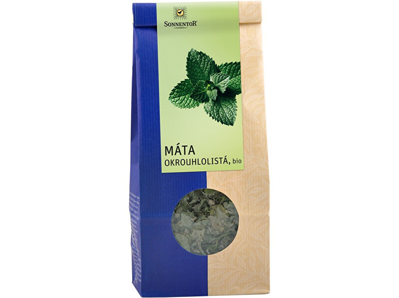 Zobrazit detail výrobku Sonnentor Bio Máta okrouhlolistá sypaný 50g Zobrazit detail výrobku Sonnentor Bio Máta okrouhlolistá sypaný 50g