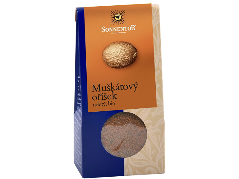 Zobrazit detail výrobku Sonnentor Bio Muškátový oříšek mletý 30g Zobrazit detail výrobku Sonnentor Bio Muškátový oříšek mletý 30g