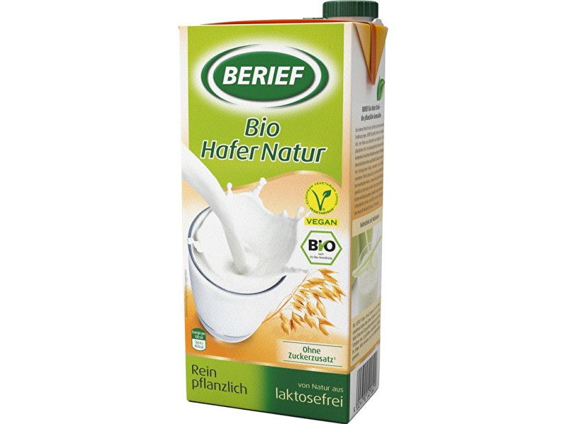 Zobrazit detail výrobku Berief Bio Ovesný drink Natur BERIEF 1l Zobrazit detail výrobku Berief Bio Ovesný drink Natur BERIEF 1l