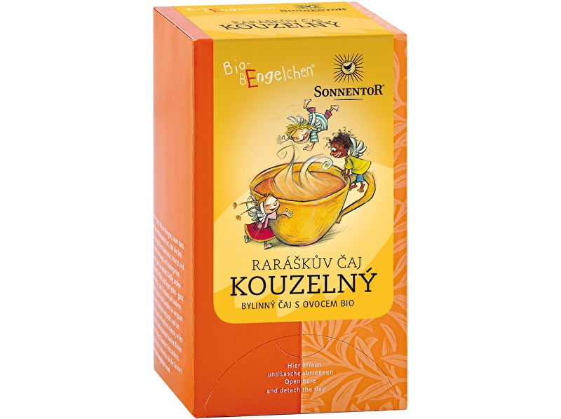 Zobrazit detail výrobku Sonnentor Bio Raráškův čaj - Kouzelný nápoj - porc. dárkový 30g (20sáčků) Zobrazit detail výrobku Sonnentor Bio Raráškův čaj - Kouzelný nápoj - porc. dárkový 30g (20sáčků)