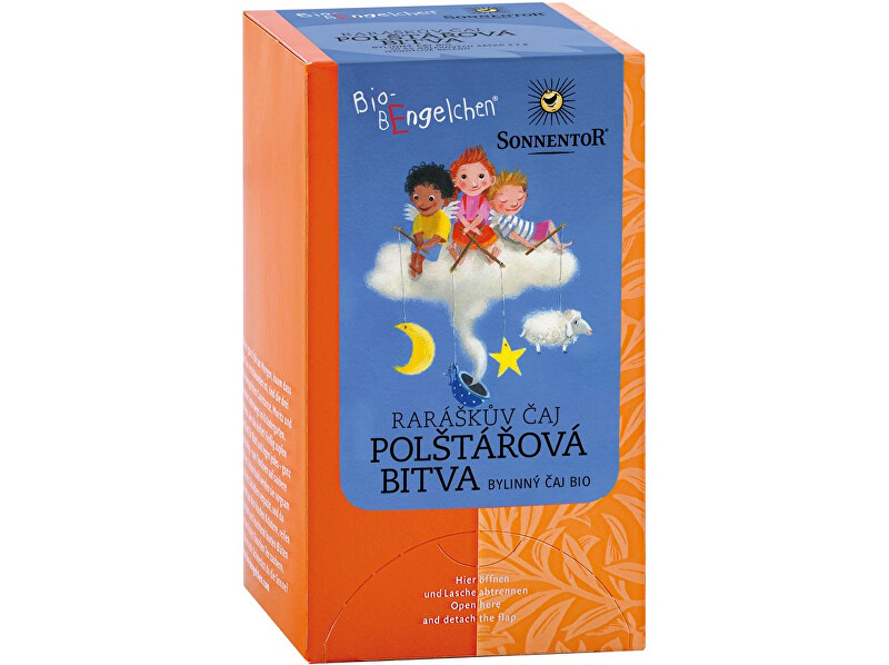 Zobrazit detail výrobku Sonnentor Bio Raráškův čaj - polštářová bitva porc. 20g dárkový (20sáčků) Zobrazit detail výrobku Sonnentor Bio Raráškův čaj - polštářová bitva porc. 20g dárkový (20sáčků)