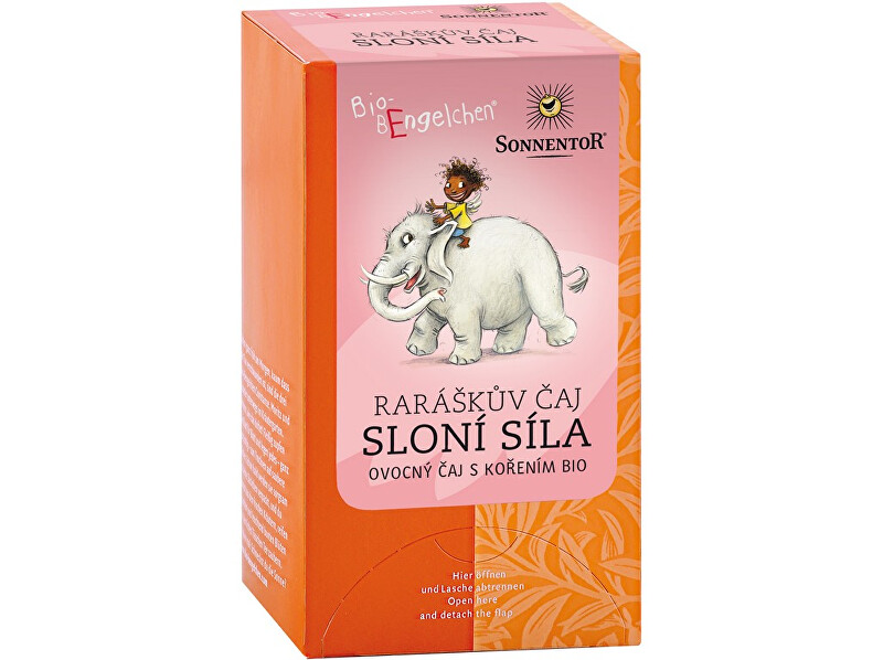 Sonnentor Bio Raráškův čaj - Sloní síla - porc. dárkový 40g (20sáčků)