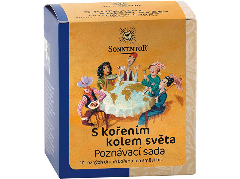 Zobrazit detail výrobku Sonnentor Bio S kořením kolem světa - poznávací sada 50g Zobrazit detail výrobku Sonnentor Bio S kořením kolem světa - poznávací sada 50g