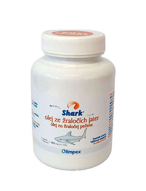 Olimpex Trading Shark - olej ze žraločích jater 150 kapslí + 50 kapslí ZDARMA