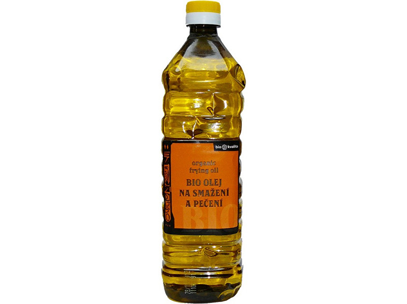Bio nebio s. r. o. Bio Slunečnicový olej na smažení plast 1l