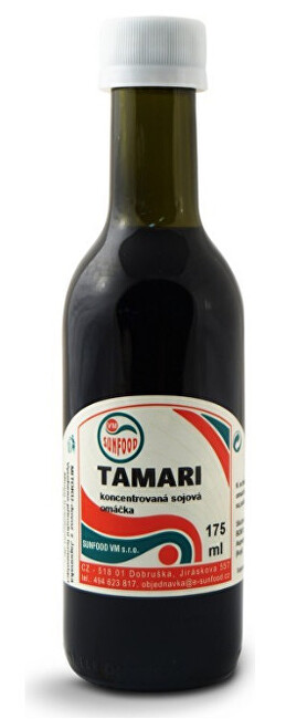 Zobrazit detail výrobku Sunfood Tamari - sojová omáčka 175 ml Zobrazit detail výrobku Sunfood Tamari - sojová omáčka 175 ml