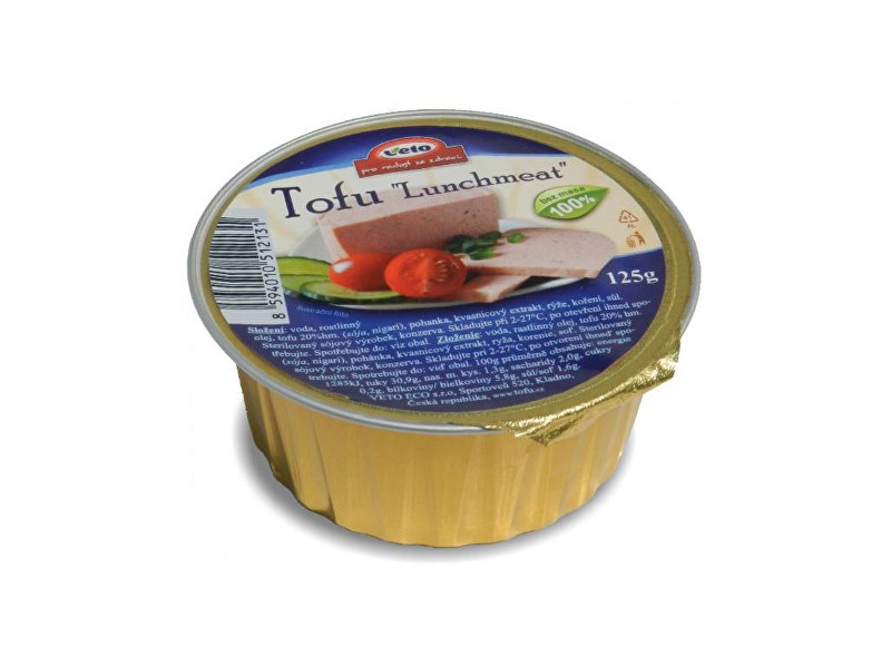 Zobrazit detail výrobku Veto Eco Tofu lunchmeat ALU 125 g Zobrazit detail výrobku Veto Eco Tofu lunchmeat ALU 125 g