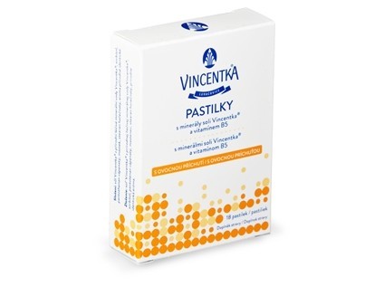 Zobrazit detail výrobku Vincentka Vincentka Pastilky ovocné 18tbl. Zobrazit detail výrobku Vincentka Vincentka Pastilky ovocné 18tbl.