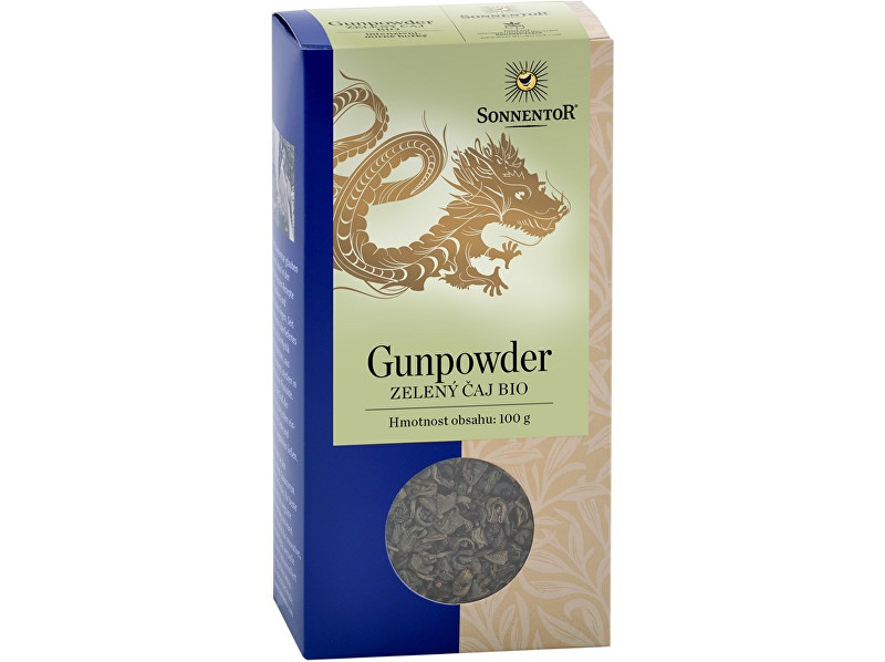 Sonnentor Bio Zelený čaj Gunpowder sypaný 100g