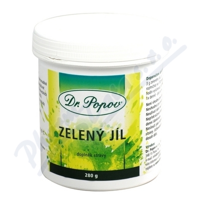 DR.POPOV Dr.Popov Zelený jíl 280g