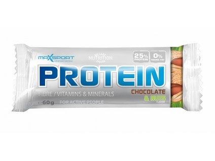 Zobrazit detail výrobku Max sport PROTEIN Oříšek 60 g Zobrazit detail výrobku Max sport PROTEIN Oříšek 60 g
