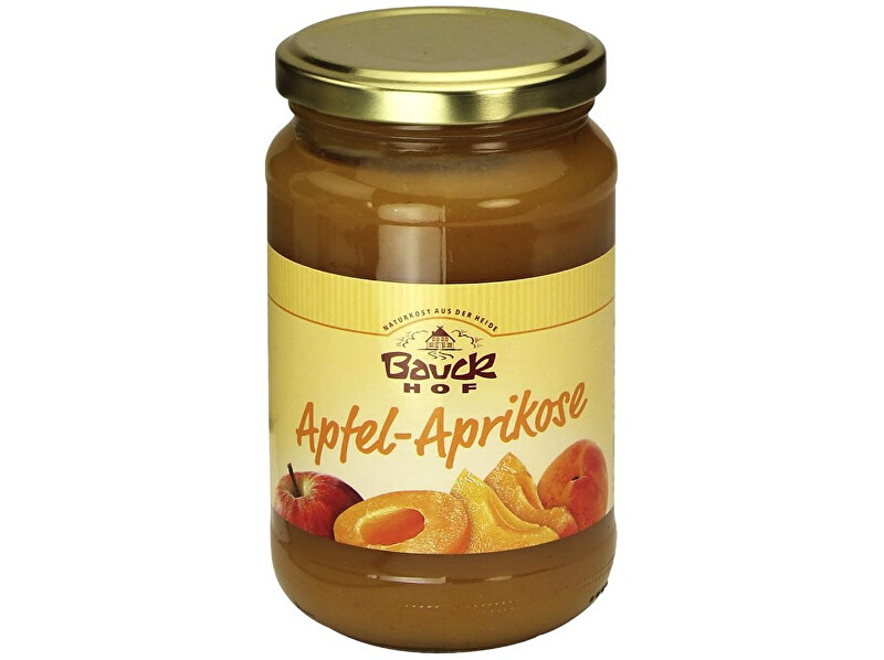 Bauck hof Bio Pyré ovocné jablko meruňka bez cukru 360g