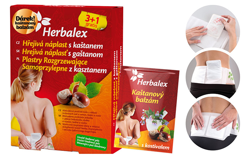 Zobrazit detail výrobku QUANTEC PRO Herbalex hřejivá nápl. s kaštan. 3+1+BED PÁS+Dárek Zobrazit detail výrobku QUANTEC PRO Herbalex hřejivá nápl. s kaštan. 3+1+BED PÁS+Dárek