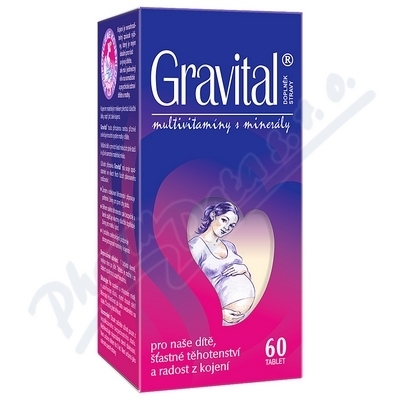 VITA HARMONY VitaHarmony Gravital tbl.60 pro těhot.a koj.ženy