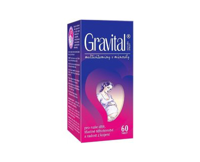 VITA HARMONY VitaHarmony Gravital tbl.60 pro těhot.a koj.ženy