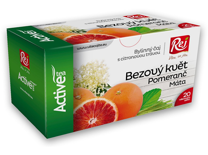 Zobrazit detail výrobku REJ S.R.O. Čaj ACTIVE - bezový květ s pomerančem 30g Zobrazit detail výrobku REJ S.R.O. Čaj ACTIVE - bezový květ s pomerančem 30g