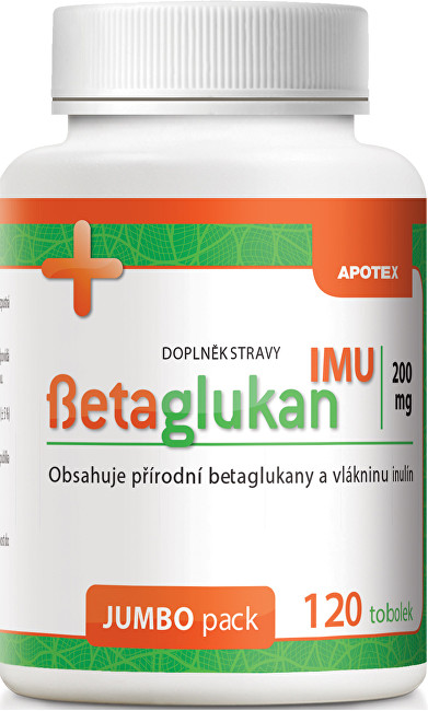 Apotex Betaglukan IMU 200 mg 120 tob.