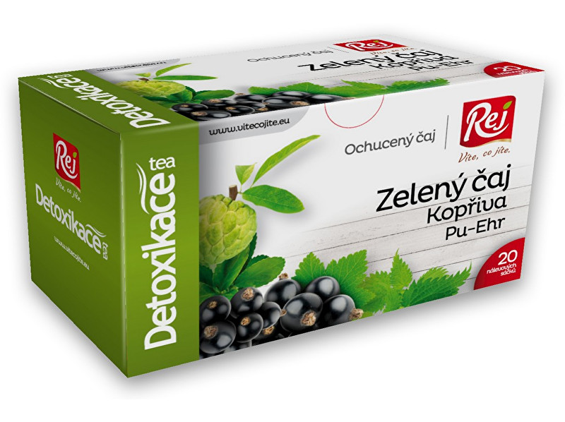 Zobrazit detail výrobku REJ S.R.O. Čaj DETOXIKACE - zelený čaj s kopřivou a pu-erh 30g Zobrazit detail výrobku REJ S.R.O. Čaj DETOXIKACE - zelený čaj s kopřivou a pu-erh 30g