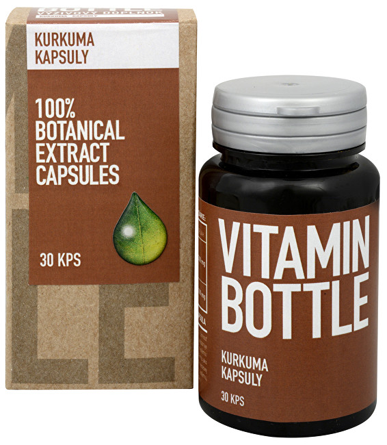 Vitamin-Bottle Kurkuma 30 kapslí
