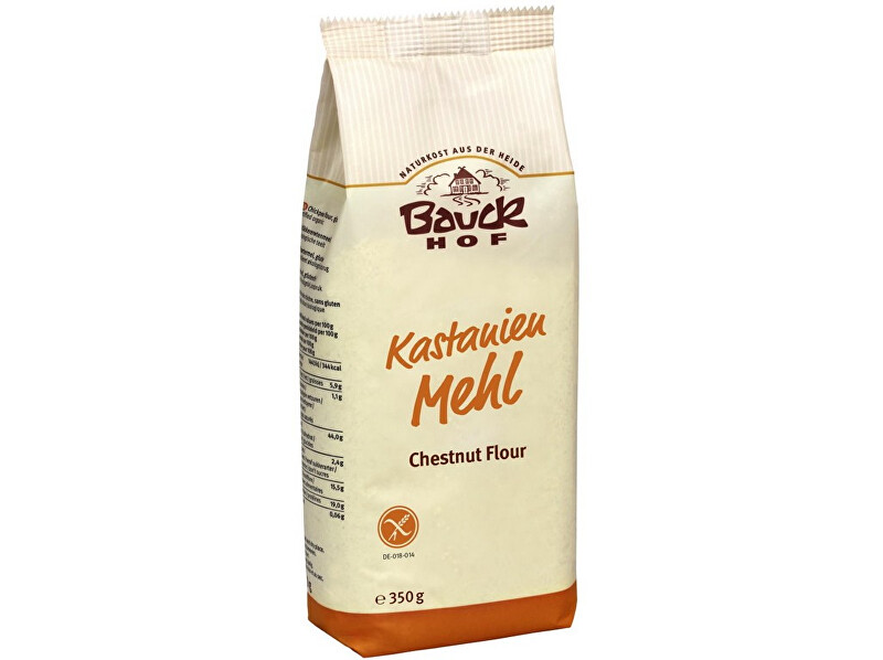 Bauck hof Bio Mouka kaštanová 350g - bezlepková, min.trv. 8.10.2018