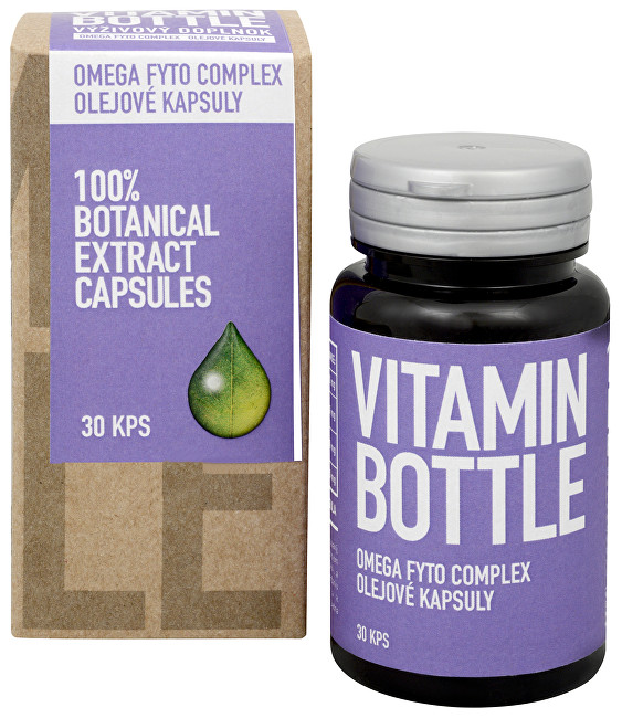 Vitamin-Bottle Omega Fyto Complex 30 kapslí