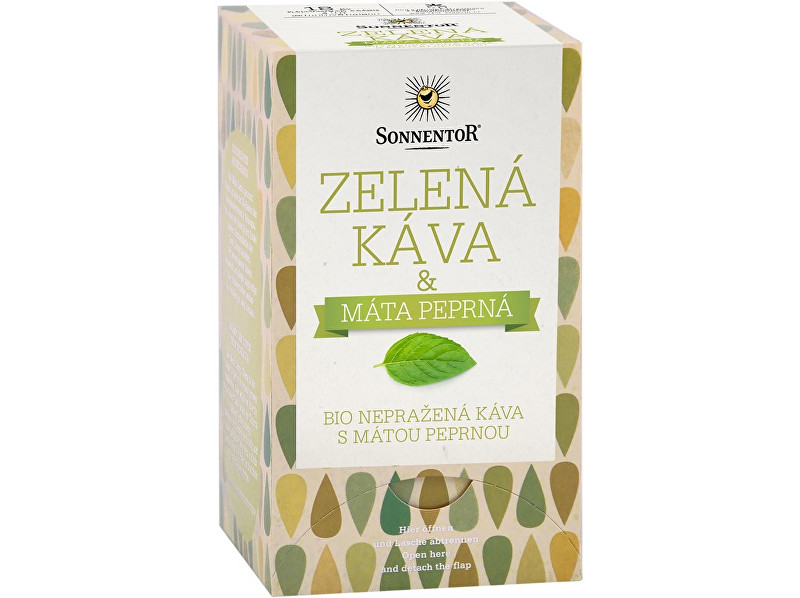 Zobrazit detail výrobku Sonnentor Bio Zelená káva s mátou peprnou 54g Zobrazit detail výrobku Sonnentor Bio Zelená káva s mátou peprnou 54g