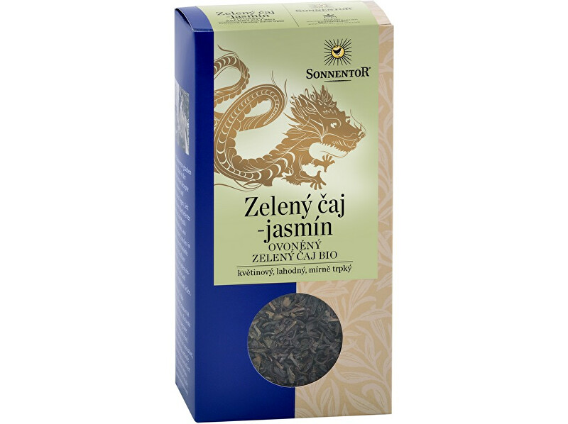 Sonnentor Bio Zelený čaj - jasmín sypaný 100g