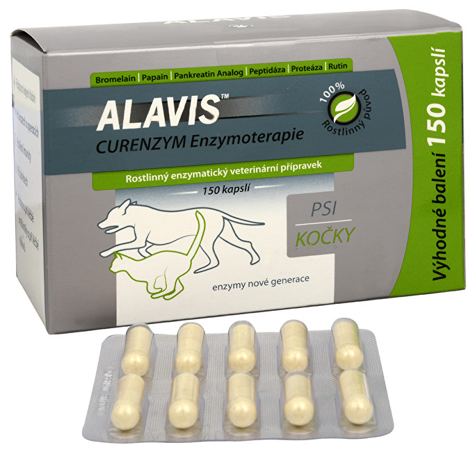 Alavis ALAVIS™ CURENZYM Enzymoterapie 20 kapslí