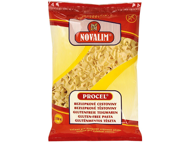 Zobrazit detail výrobku Novalim Bezlepkové těstoviny PROCEL flíčky velké 250g Zobrazit detail výrobku Novalim Bezlepkové těstoviny PROCEL flíčky velké 250g