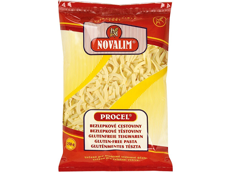 Zobrazit detail výrobku Novalim Bezlepkové těstoviny PROCEL nudle 250g Zobrazit detail výrobku Novalim Bezlepkové těstoviny PROCEL nudle 250g
