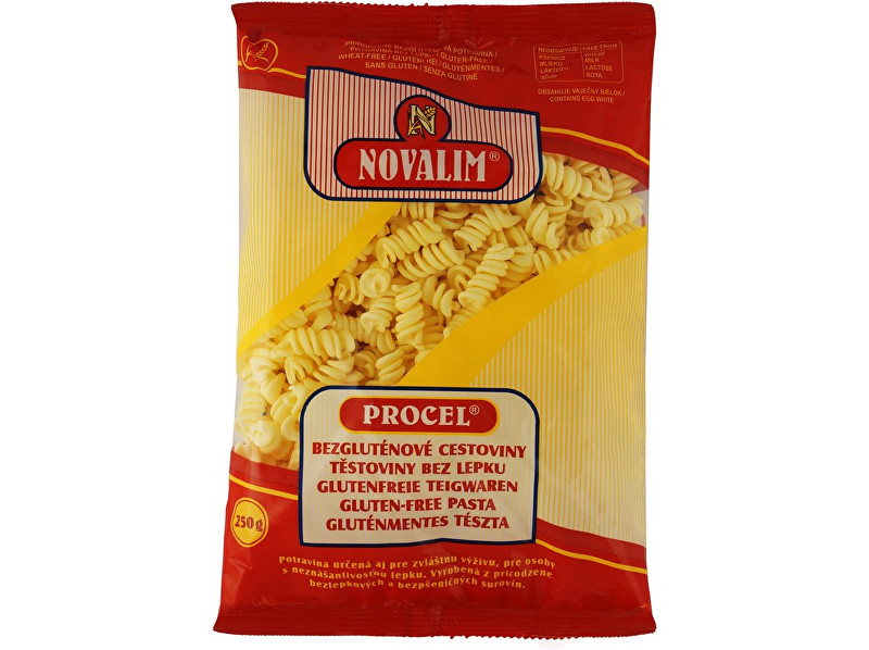 Zobrazit detail výrobku Novalim Bezlepkové těstoviny PROCEL spirály 250g Zobrazit detail výrobku Novalim Bezlepkové těstoviny PROCEL spirály 250g
