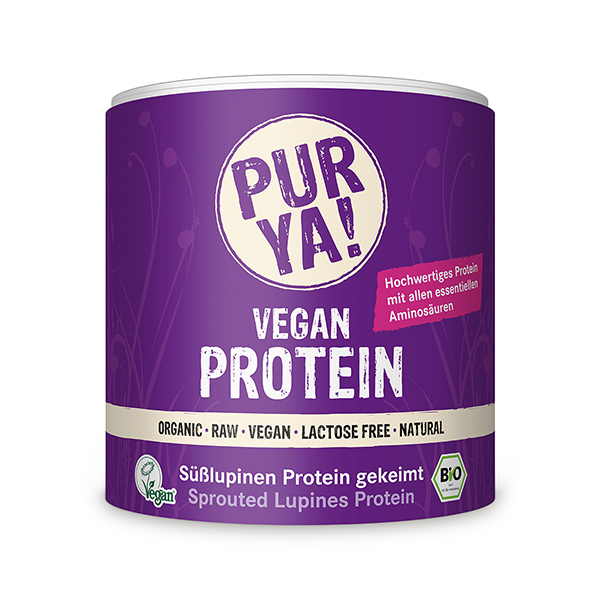 PUR YA! BIO Lupinový protein pro vegany 200 g
