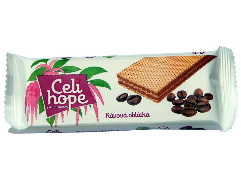 Zobrazit detail výrobku Celihope Oplatky s kávovou příchutí 25g Zobrazit detail výrobku Celihope Oplatky s kávovou příchutí 25g