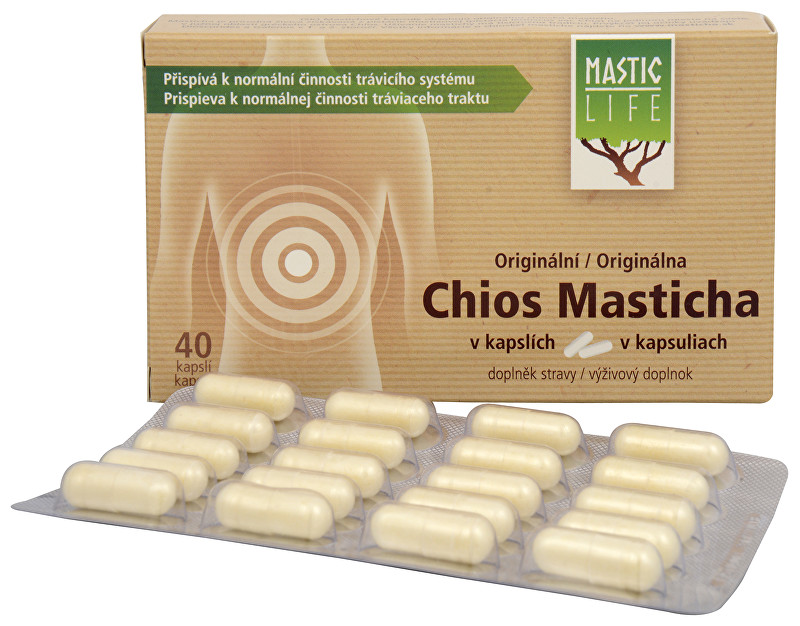 Zobrazit detail výrobku Mastic Life Chios Masticha 40 kapslí Zobrazit detail výrobku Mastic Life Chios Masticha 40 kapslí