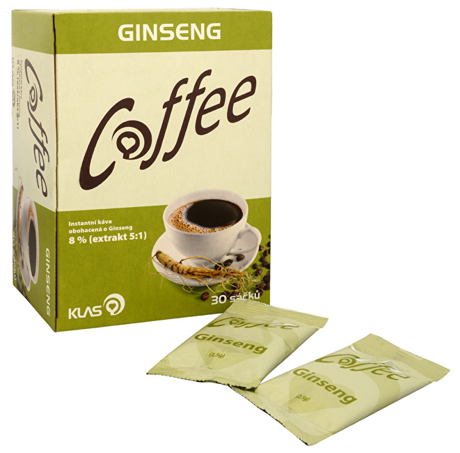 Klas Coffee Ginseng 30 sáčků